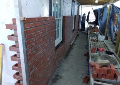 Brick Veneer Wall